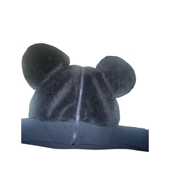 Hidden Mickey Mouse Sherpa Jacket Heavy Coat Hooded Disney Forever 21 Mens M - Picture 8 of 8